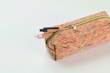 Logotrade corporate gift picture of: Coloured cork pencil case